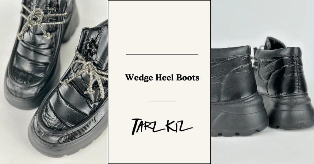 How to Style Wedge Heel Boots?