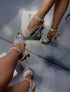 AREA SILVER SANDALS