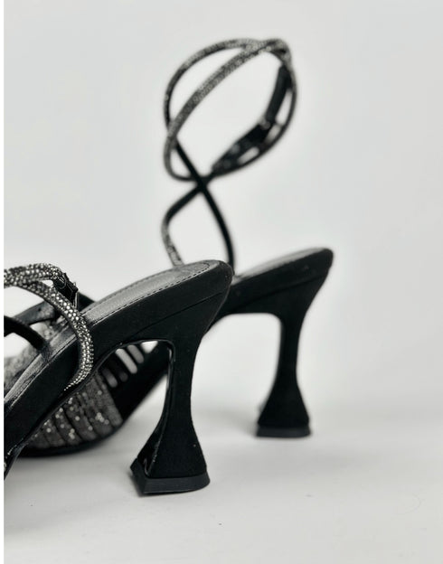 AREA BLACK SANDAL