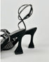 AREA BLACK SANDAL