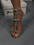 RAMSA SILVER SANDALS