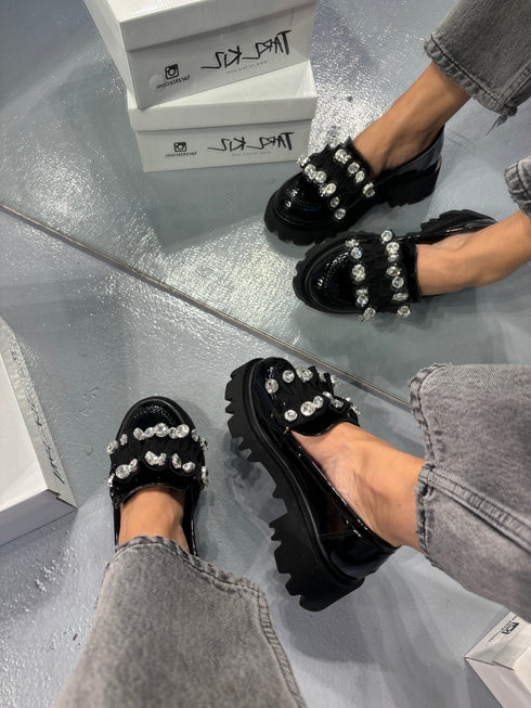 BENNET PATENT LOAFERS