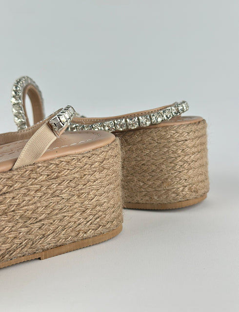 SUNSET CRISTAL STONE SANDAL