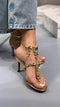RAMSA GOLD SANDALS