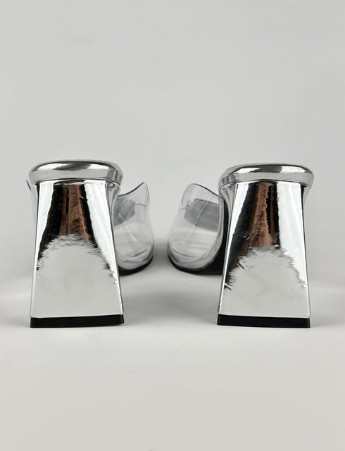 VOLE SILVER SANDALS