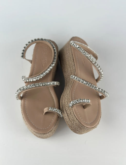 SUNSET CRISTAL STONE SANDAL