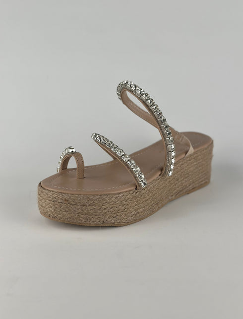 SUNSET CRISTAL STONE SANDAL