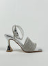 AREA SILVER SANDALS