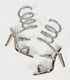 AZZA SILVER SANDALS