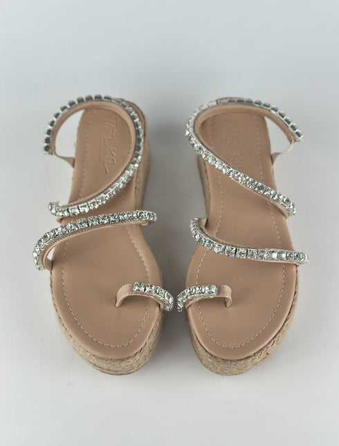 SUNSET CRISTAL STONE SANDAL