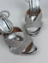 LORENZ SILVER SANDALS