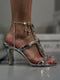 RAMSA SILVER SANDALS