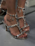 RAMSA SILVER SANDALS