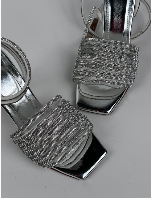 AREA SILVER SANDALS
