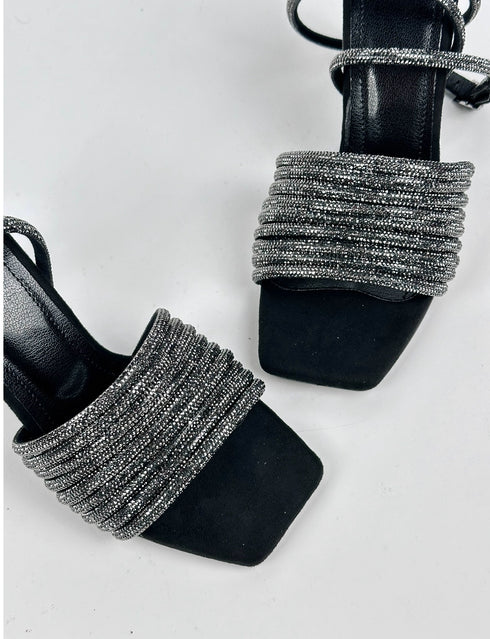 AREA BLACK SANDAL