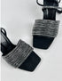 AREA BLACK SANDAL
