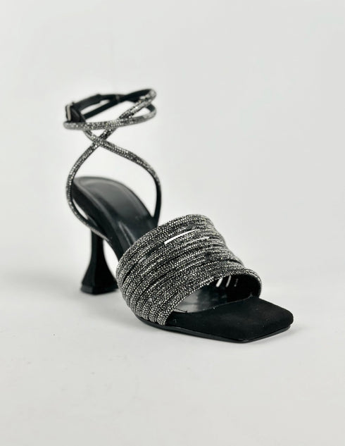 AREA BLACK SANDAL