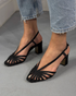 ASTEL BLACK SANDALS