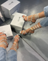 NEPTUN SILVER SANDALS