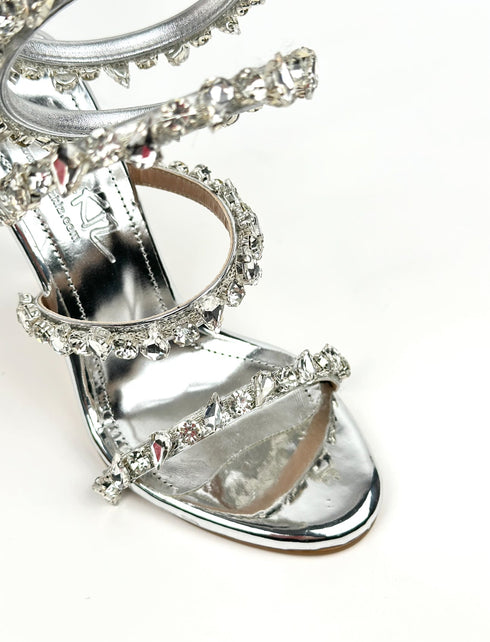 AZZA SILVER SANDALS