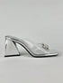 VOLE SILVER SANDALS