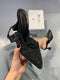 MOROCCO BLACK SLIPPER