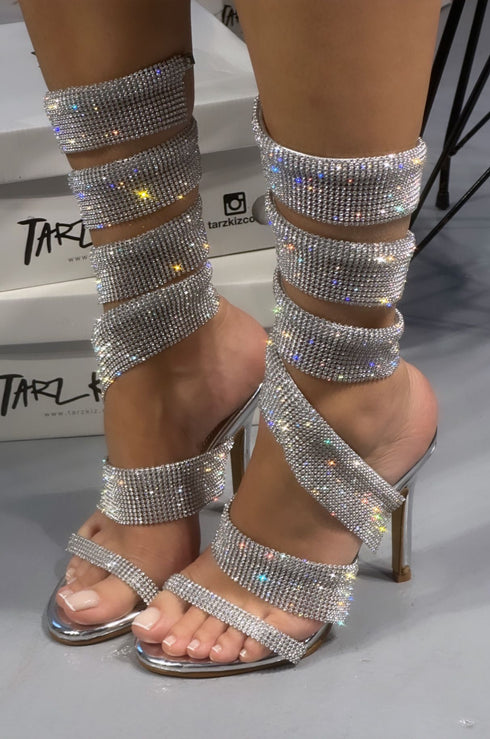 LOVE SILVER SANDAL