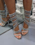 LOVE SILVER SANDAL