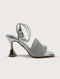 AREA SILVER SANDALS