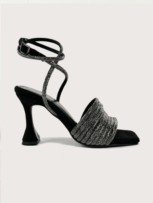 AREA BLACK SANDAL