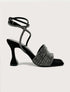 AREA BLACK SANDAL