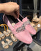 GLAM POWDER PINK LOAFER