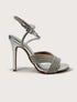 LORENZ SILVER SANDALS