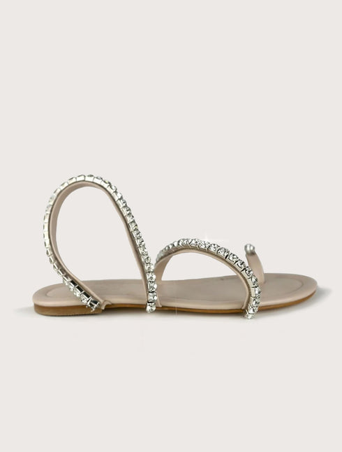 MIDNIGHT CRISTAL STONE SANDALS