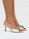TEQUILA ECRU BEIGE SANDALS WHIT A BROSH