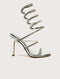 VERMER SILVER SANDAL