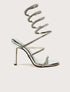VERMER SILVER SANDAL