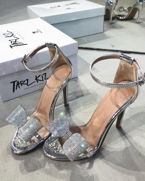 NENSI SILVER SANDALS
