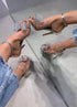 NENSI SILVER SANDALS