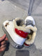 RUMMY FURRY RED SNEAKER