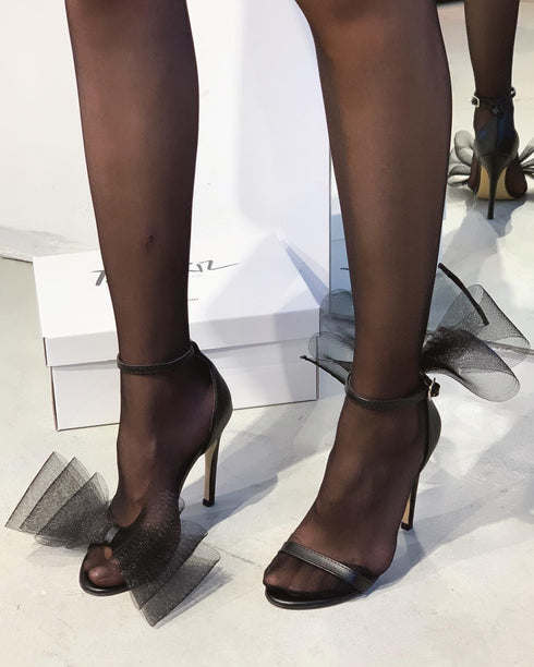 LILY BLACK SANDALS