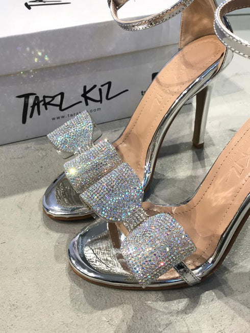 NENSI SILVER SANDALS