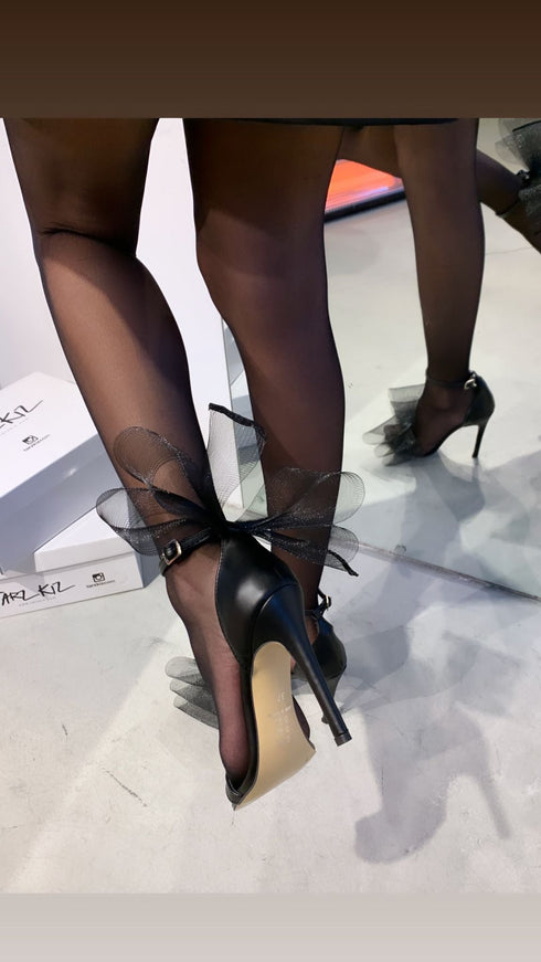 LILY BLACK SANDALS