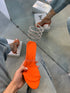 BEST ORANGE STONE SANDALS