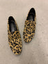 OLIVE LEOPARD LOAFERS