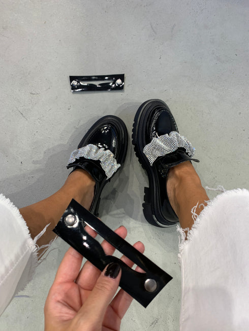 EMILY STONE ACCESSORIZED LOAFERS