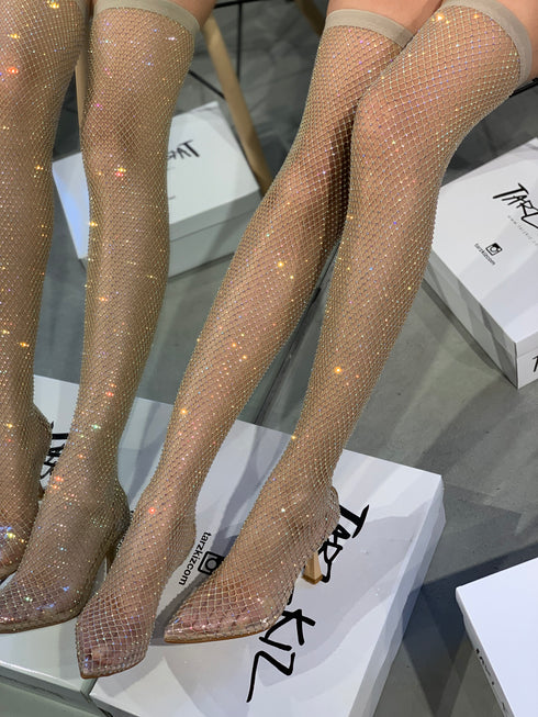 SIRIUS CRYSTAL STONY STILETTO