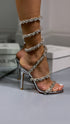 AZZA SILVER SANDALS