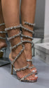 AZZA SILVER SANDALS