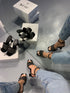 AREA BLACK SANDAL
